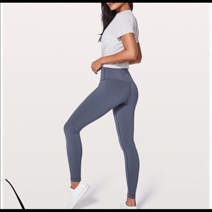 Lululemon wunder under leggings grey/bluish